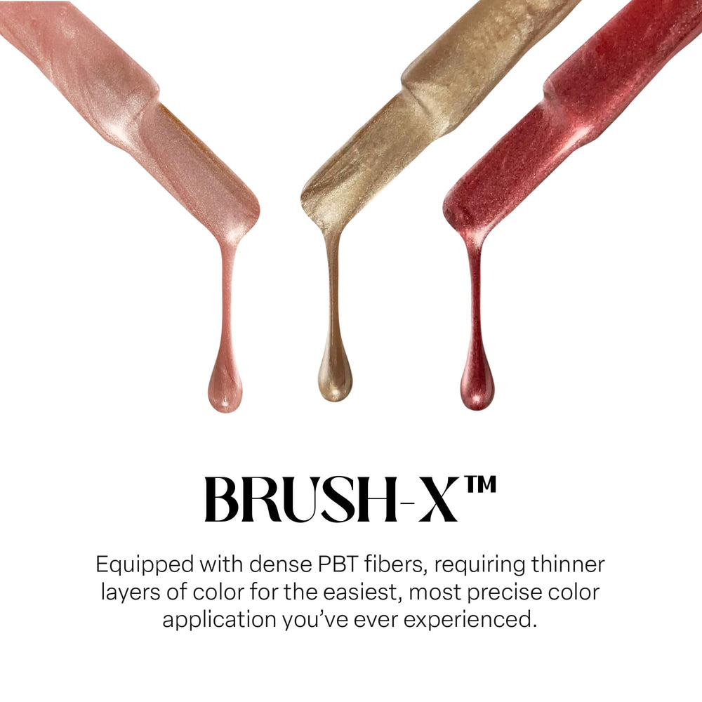 APRÉS Pearlescent finish swatch with luminous depth.