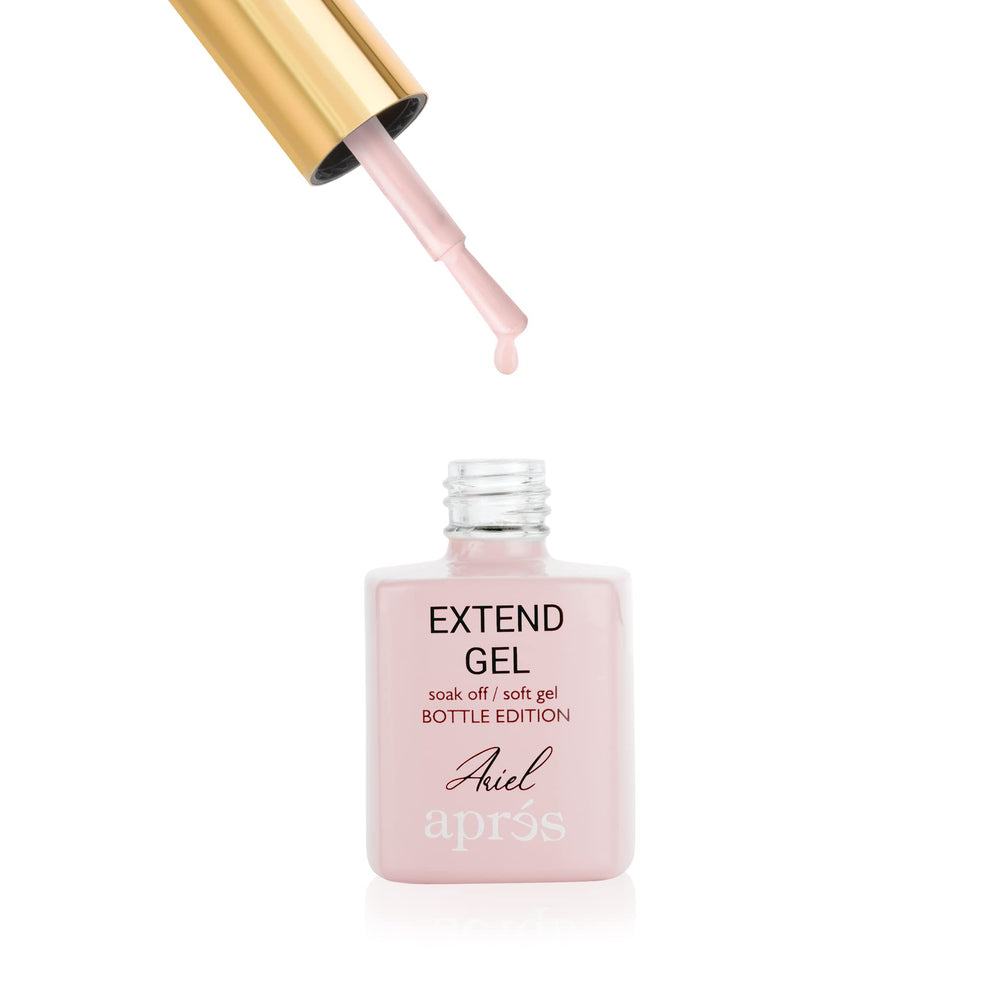 APRÉS Roxie nude gel bottle with warm pink undertone for elegant nails