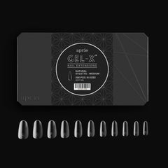 APRÉS Gel-X tips in 11 sizes from 00 to 9 for precise nail fit.