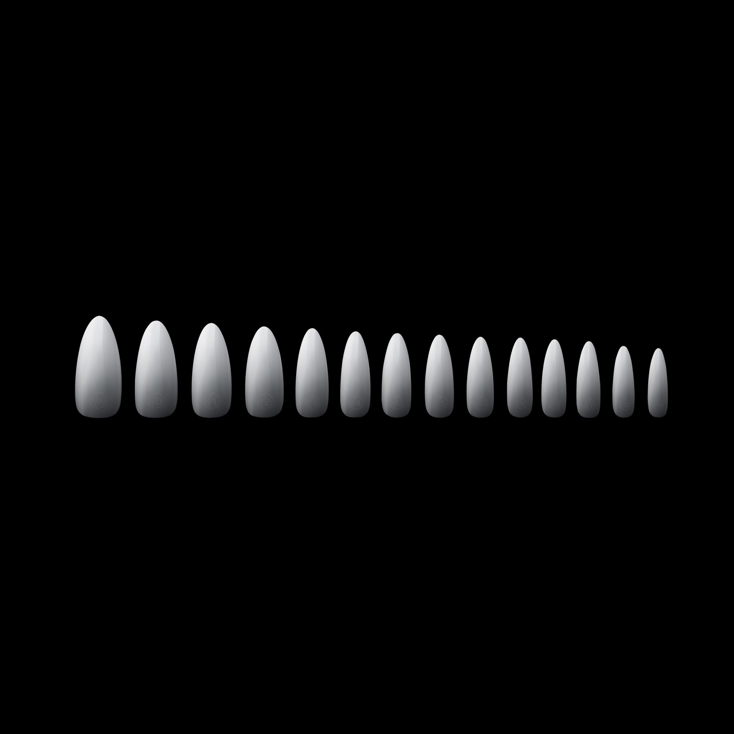 APRÉS Gel-X ombre tips compatible with sheer colors
