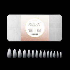 APRÉS Ombre Gel-X tips round shape for natural look