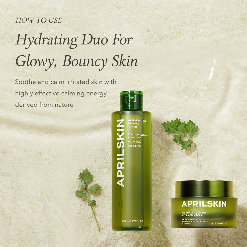 APRILSKIN Artemisia toner ingredients emphasis on rice bran water