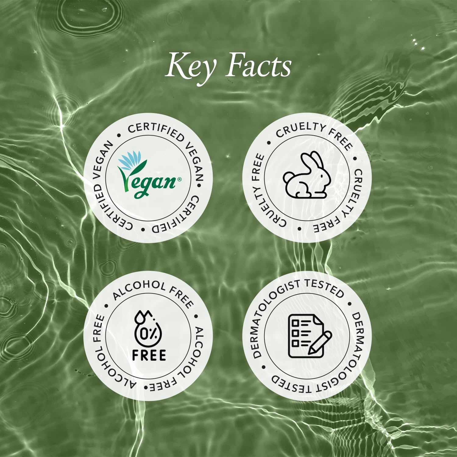 APRILSKIN Artemisia toner label closeup noting vegan low pH formula