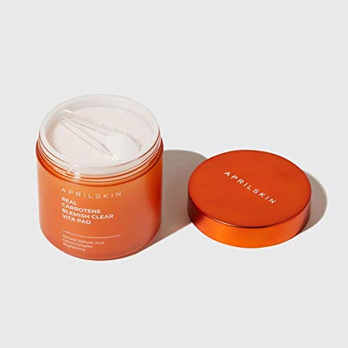 Visual of PHA and natural salicylic acid in APRILSKIN Carrotene Clarifying Pads for exfoliation.