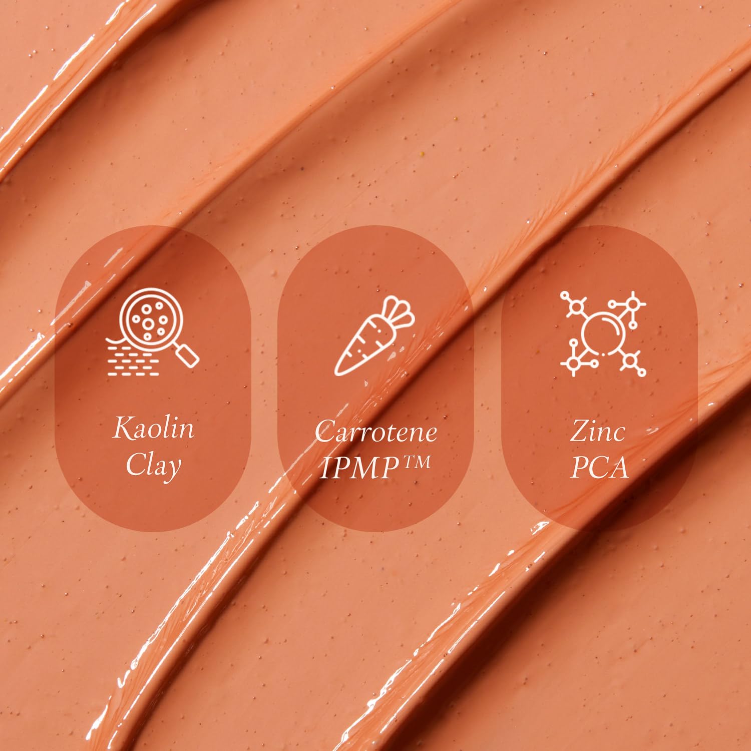 APRILSKIN Carrotene IPMP mask being applied for gentle exfoliation.