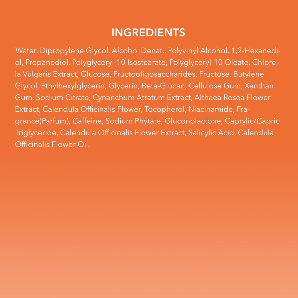 APRILSKIN Carrotene IPMP sheet mask after use with a subtle glow and hydration hint
