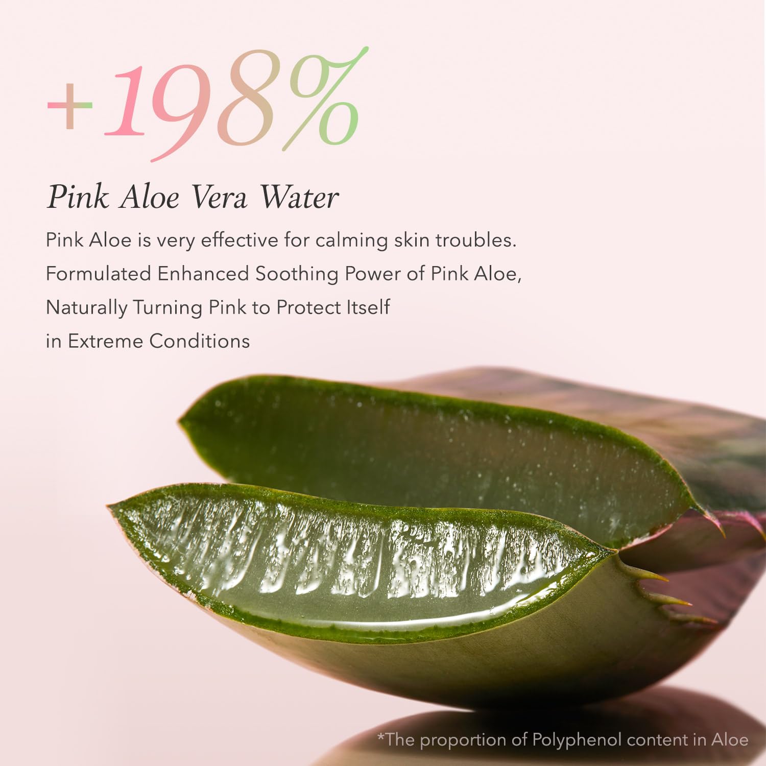 APRILSKIN Pink Aloe Facial Polish Cleanser gelato-like texture close-up