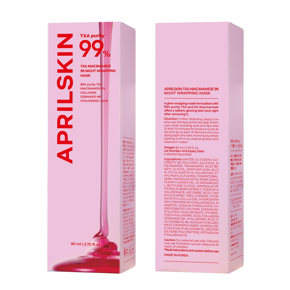 APRILSKIN TXA Niacinamide 99 note about jelly brush not included