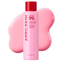 APRILSKIN TXA+Niacinamide pink milky toner bottle showing brightening and hydration
