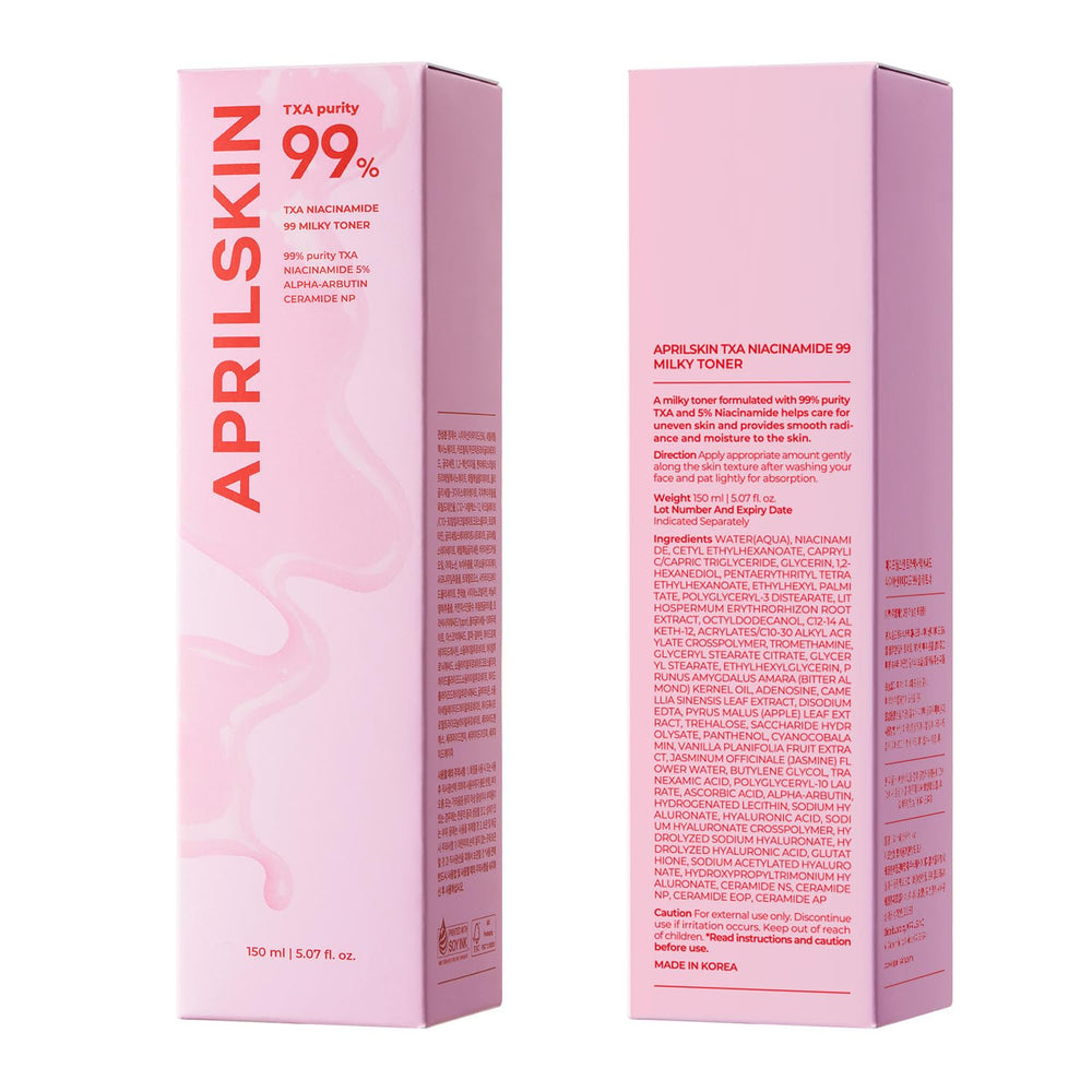 Routine shot showing APRILSKIN used after cleansing for a refreshed glow