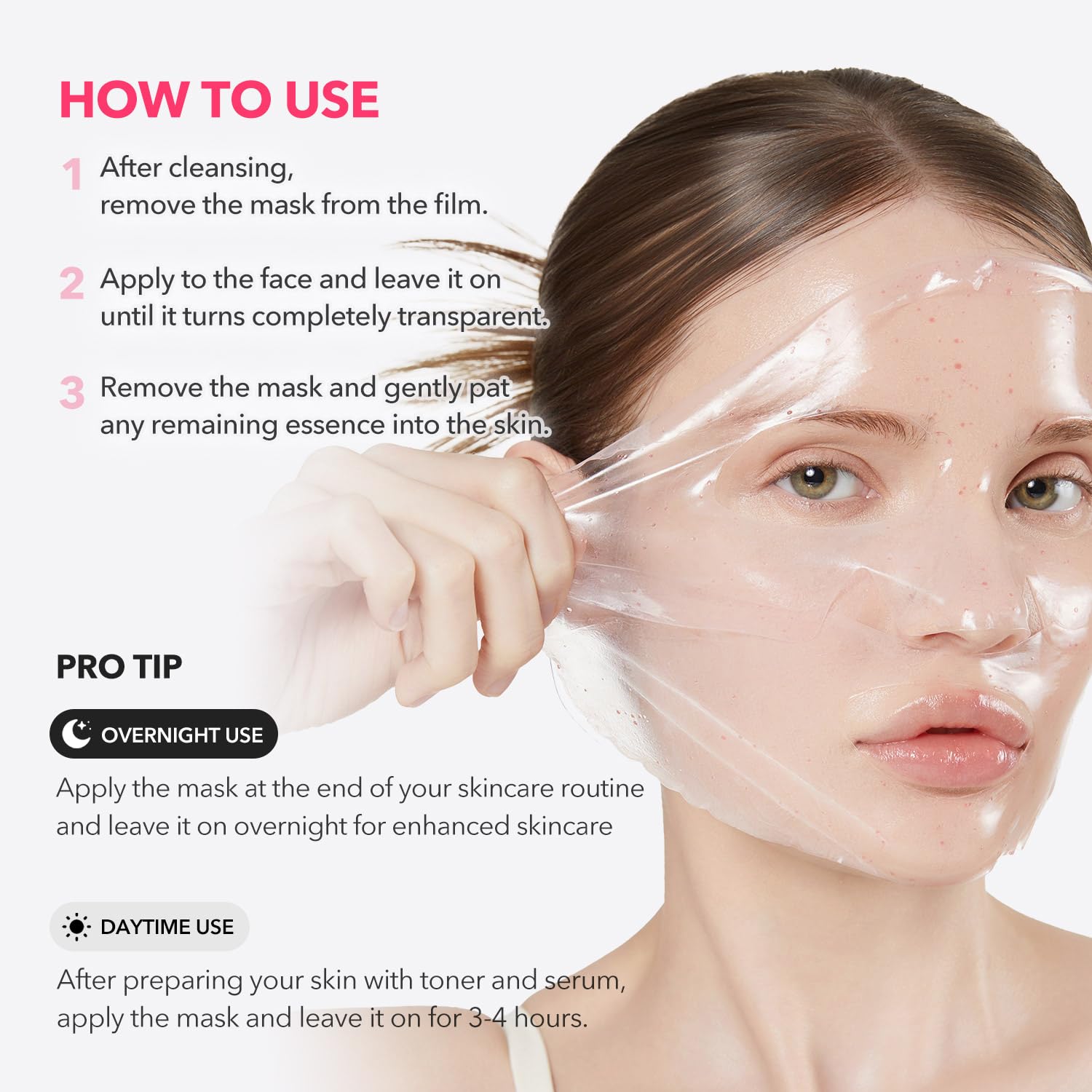 APRILSKIN TXA Pink Capsule Gel Mask supports smoother texture and glow