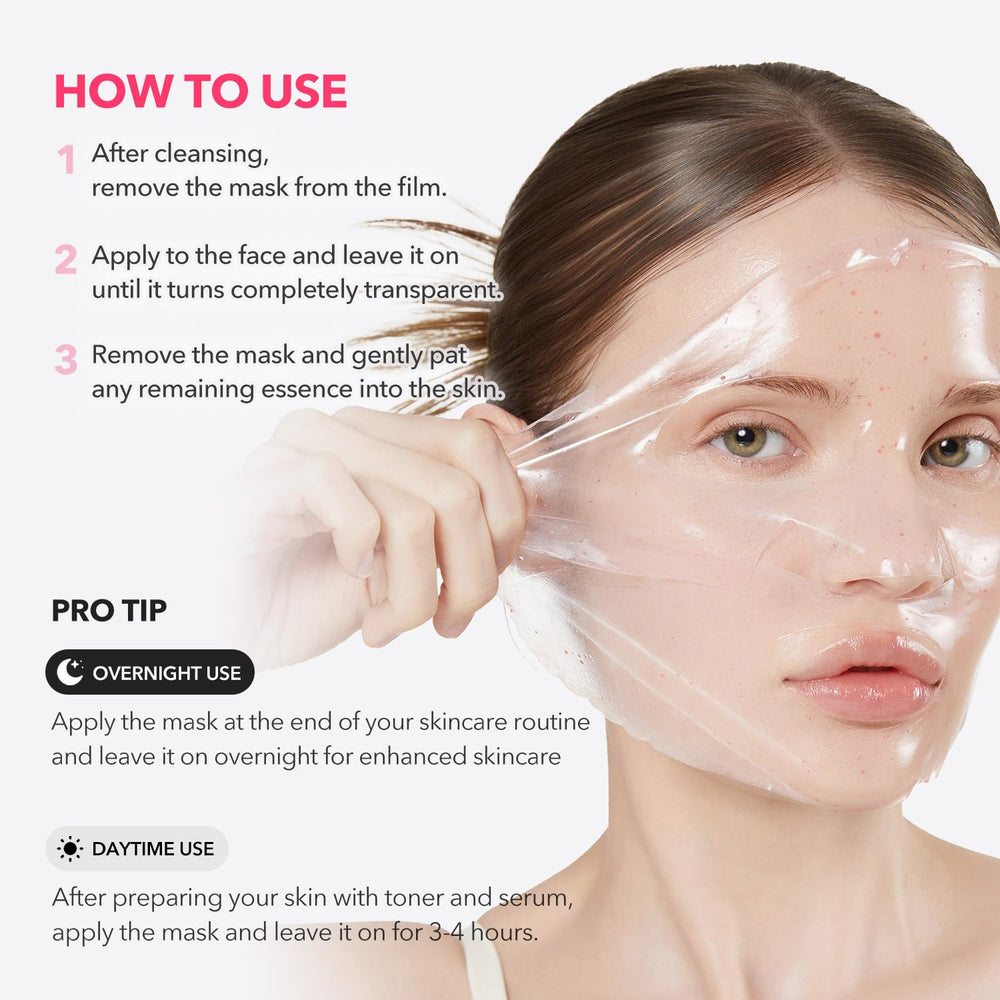 APRILSKIN TXA Pink Capsule Gel Mask supports smoother texture and glow