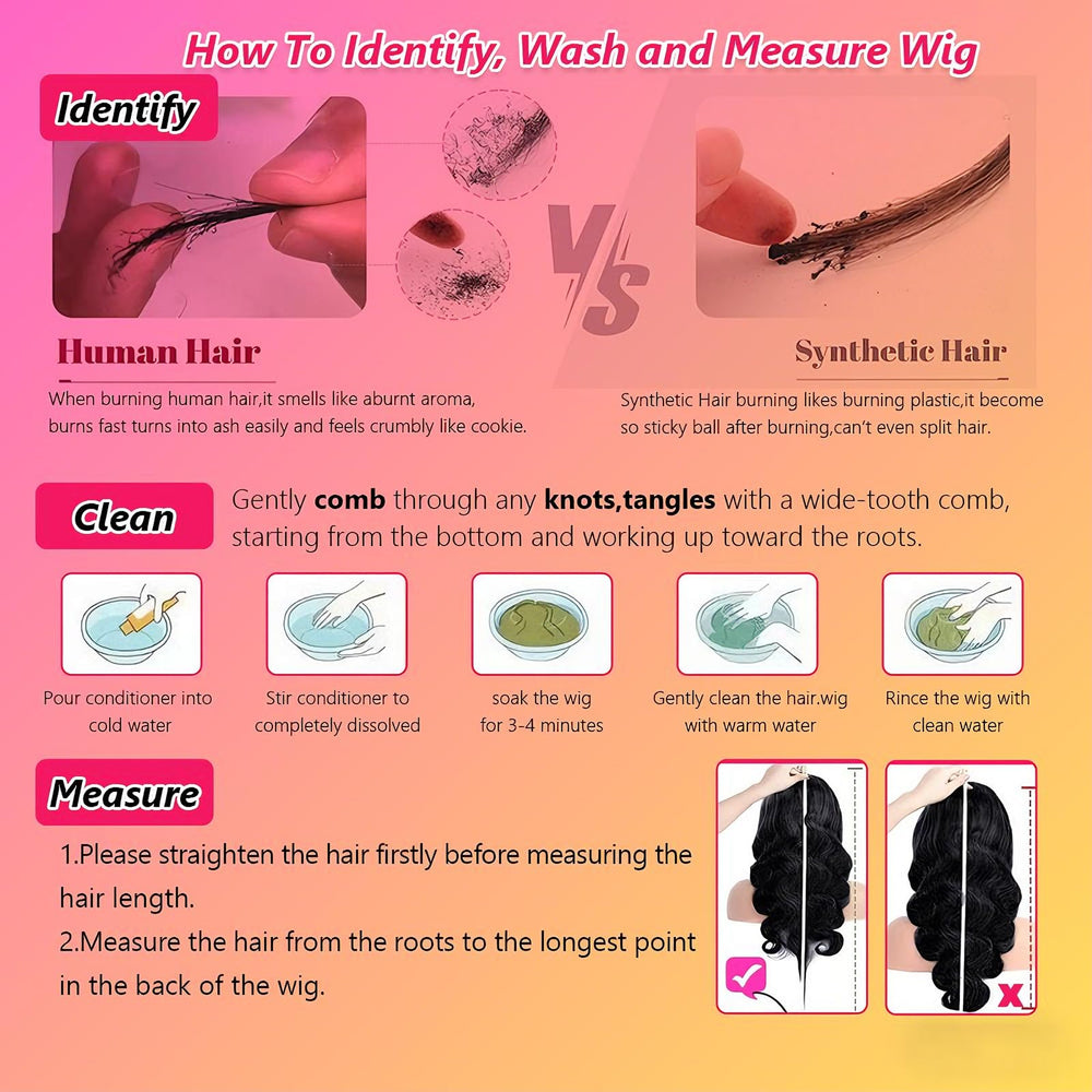 Aptatuse heat-friendly wig supports curling or straightening.