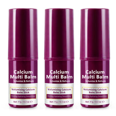 APUUFYQC Calcium Multi Balm Stick 3Pack close-up shows creamy texture for hydration
