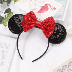 AQOKKA bow-decorated headband adds chic party flair