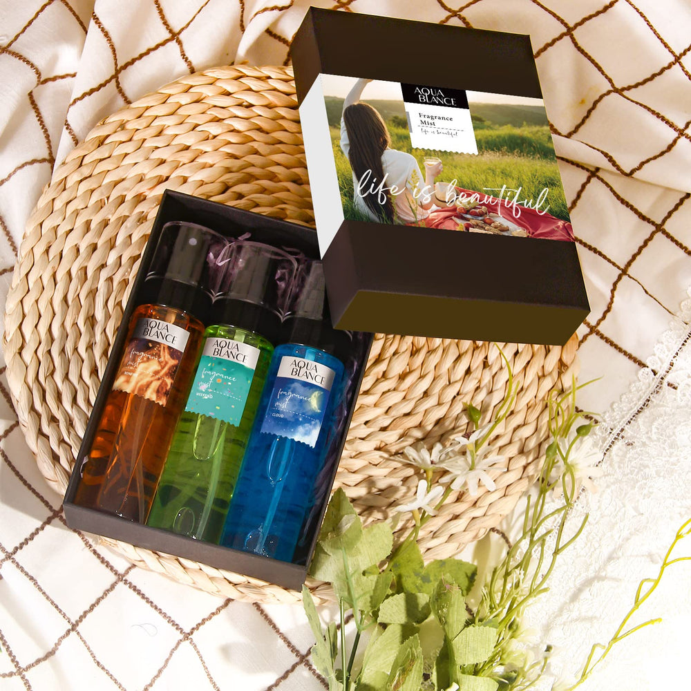 AQUA BLANCE cruelty-free label on packaging