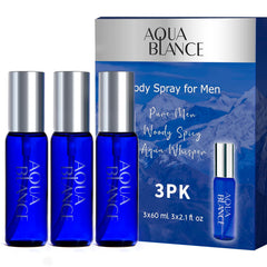 AQUA BLANCE pack of 3 scents for daily freshness.