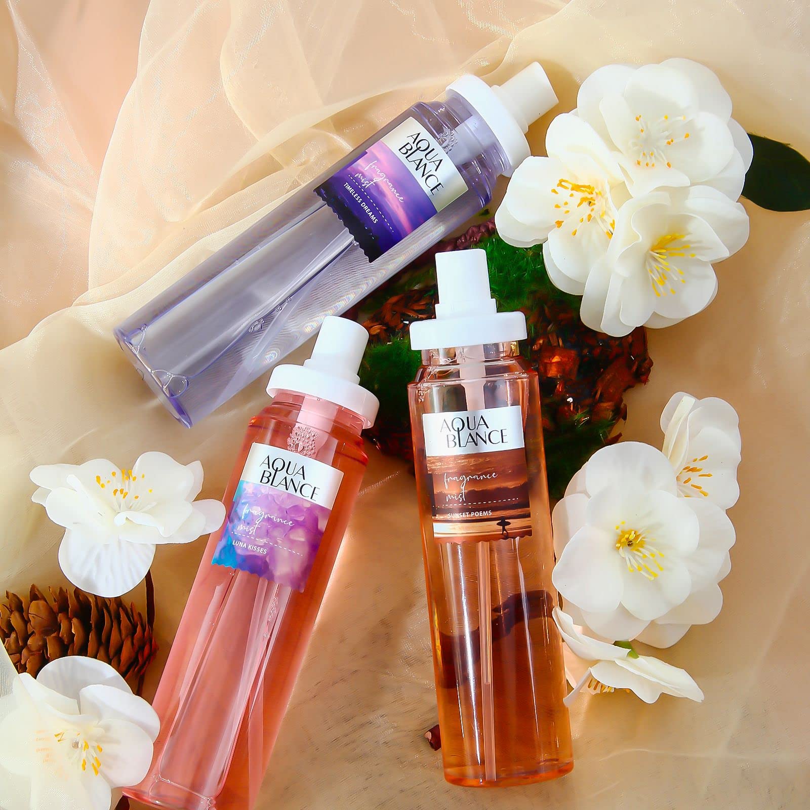 Aqua Blance cruelty-free logo confirms ethical fragrance choice.