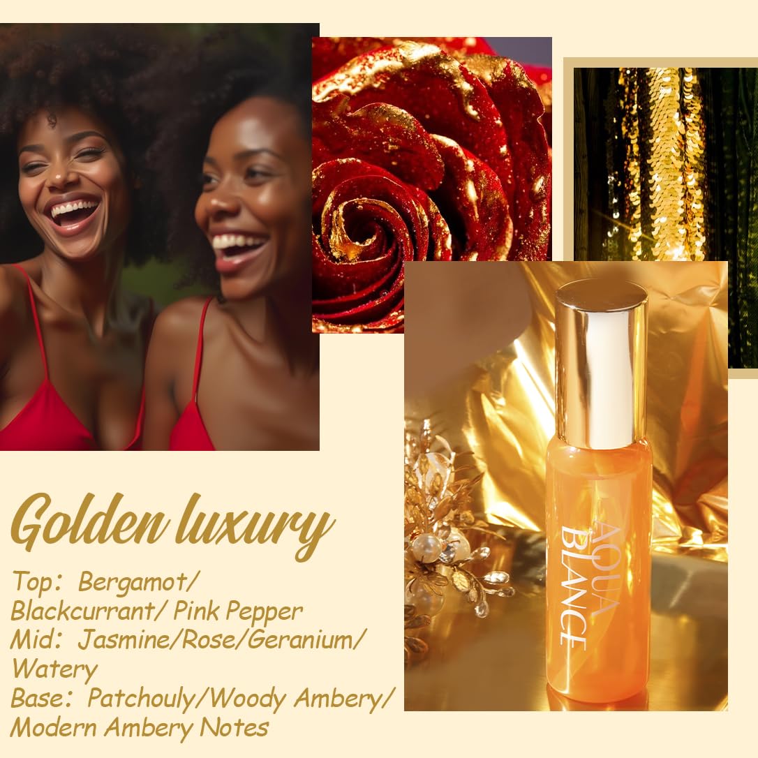 AQUA BLANCE Ethereal Garden bottle, romantic garden-inspired aroma.