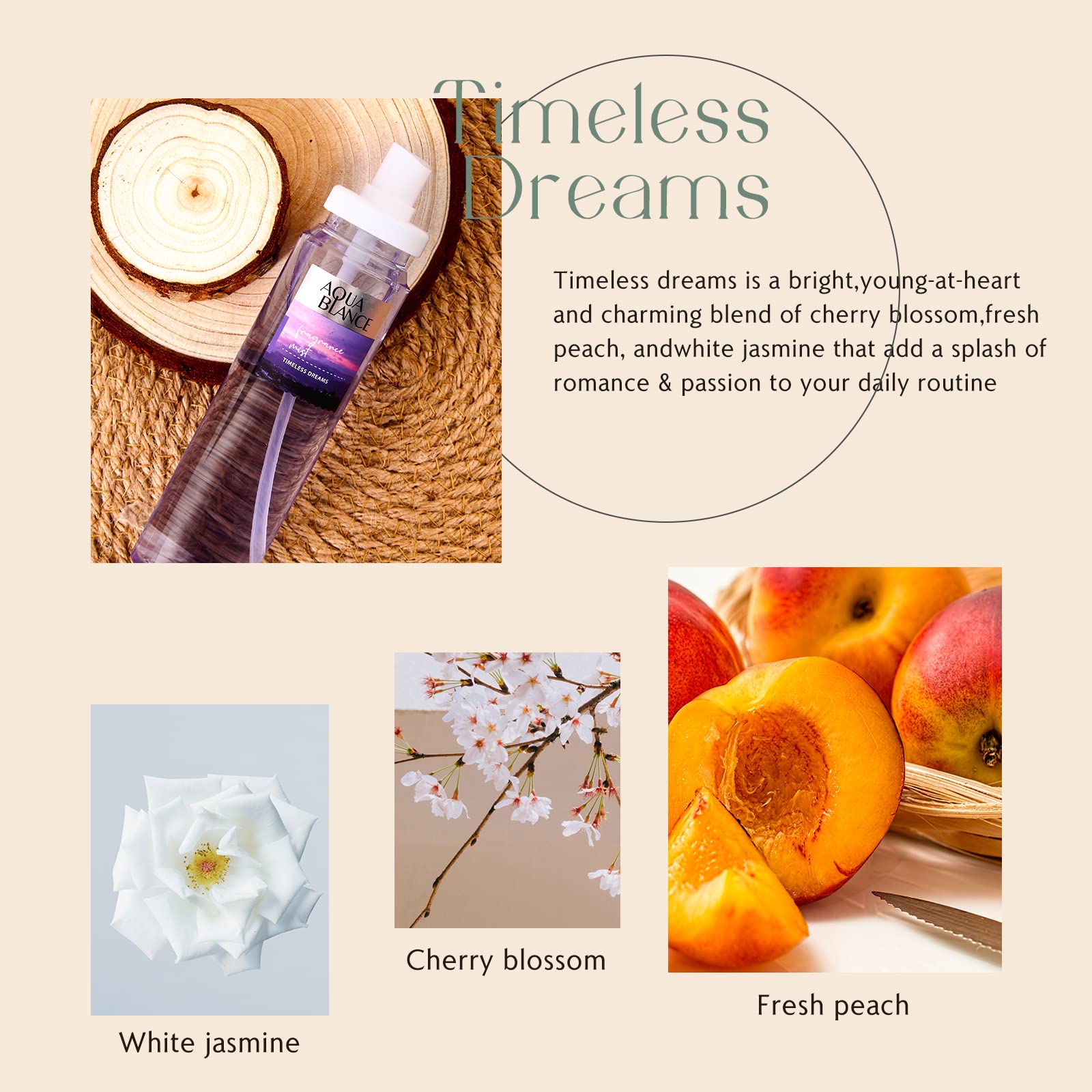 Aqua Blance pack-of-three fragrance mists offering extended scent options.