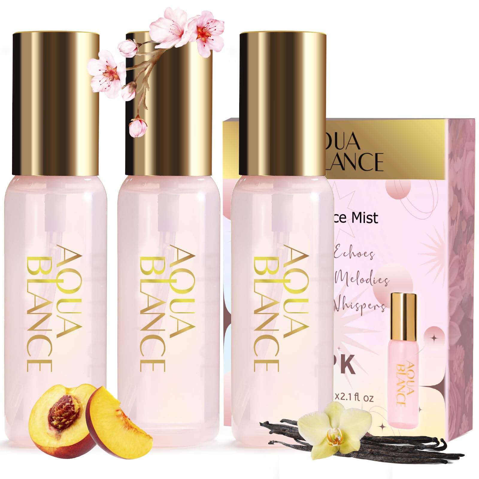 AQUA BLANCE Poetry Echoes bottle for lasting daily scent