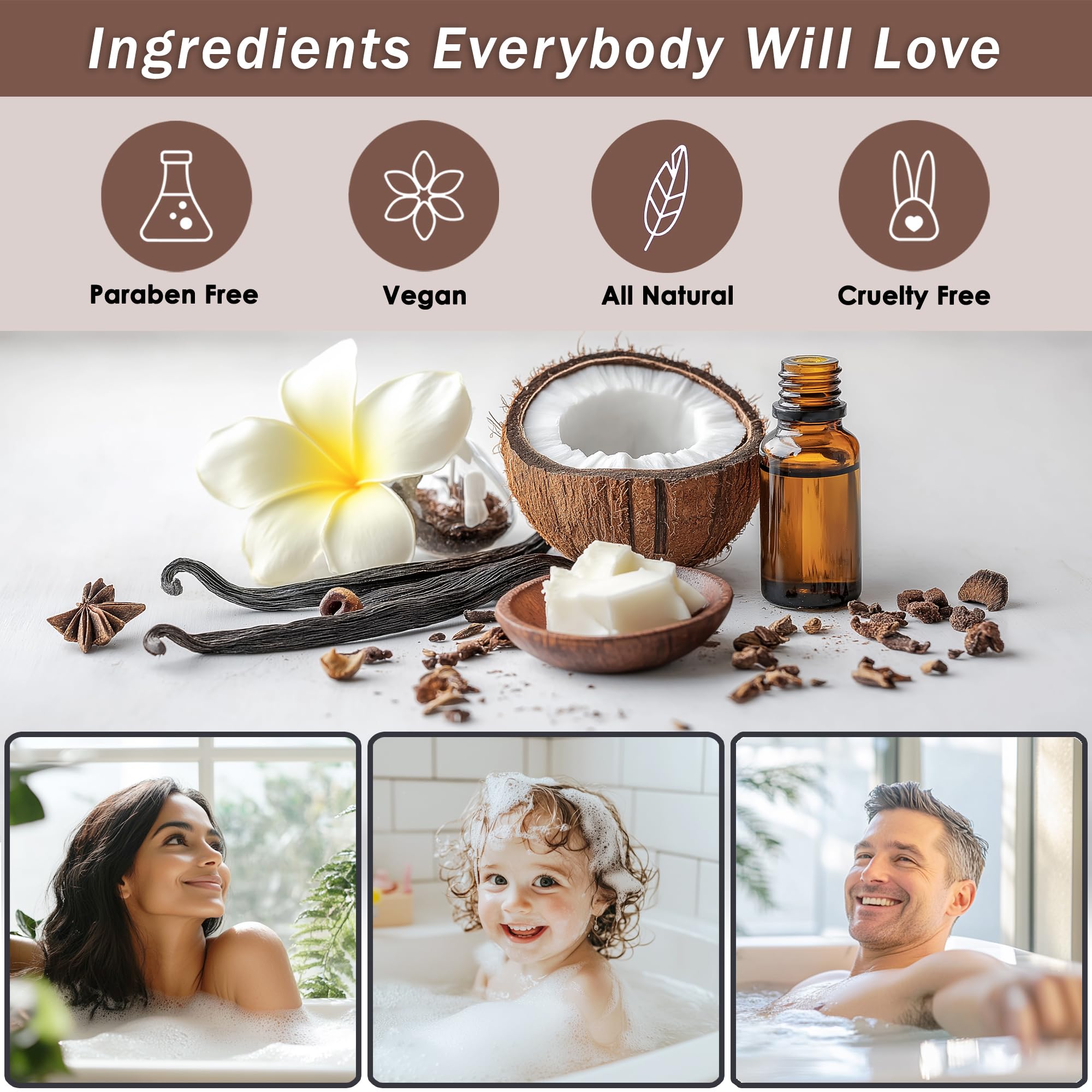 Aqua Elegante bath salts and body scrub arrangement invites a pampering ritual.