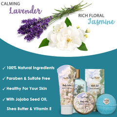Aqua Elegante bath salts container ready for a soothing soak.