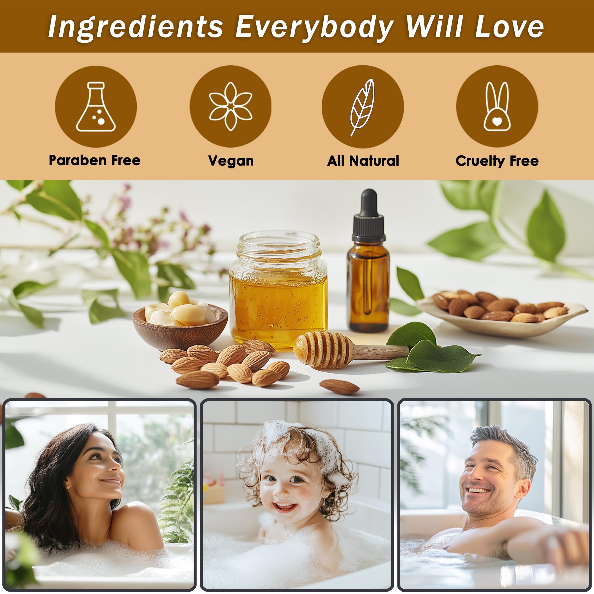 Aqua Elegante body scrub tub for gentle exfoliation