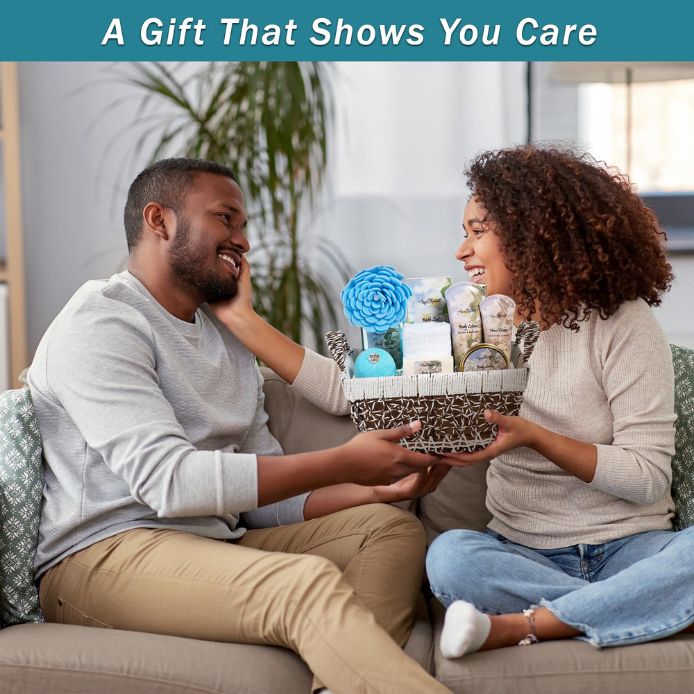 Aqua Elegante body scrub jar reveals exfoliating texture for smooth skin.