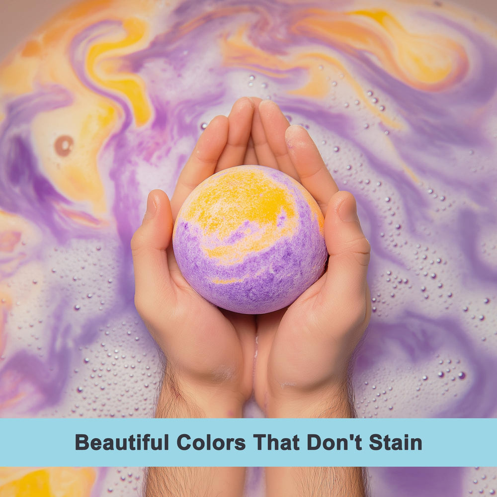 Large Aqua Elegante bath bombs deliver lasting fragrance and soak.