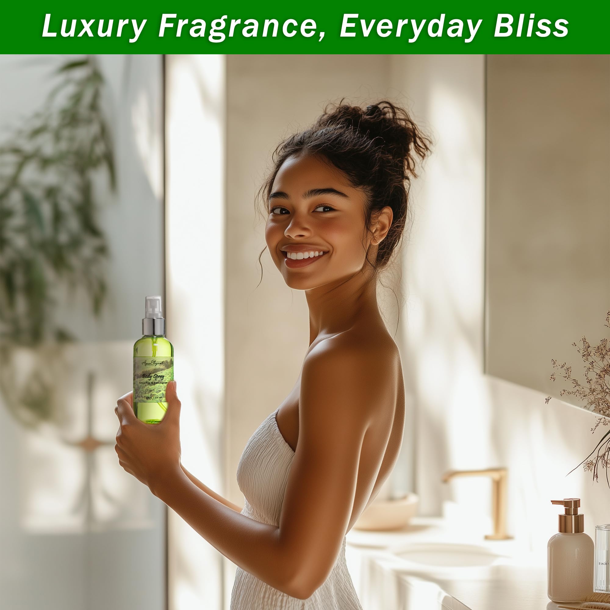Aqua Elegante shea butter and vitamin E help soften and protect skin.