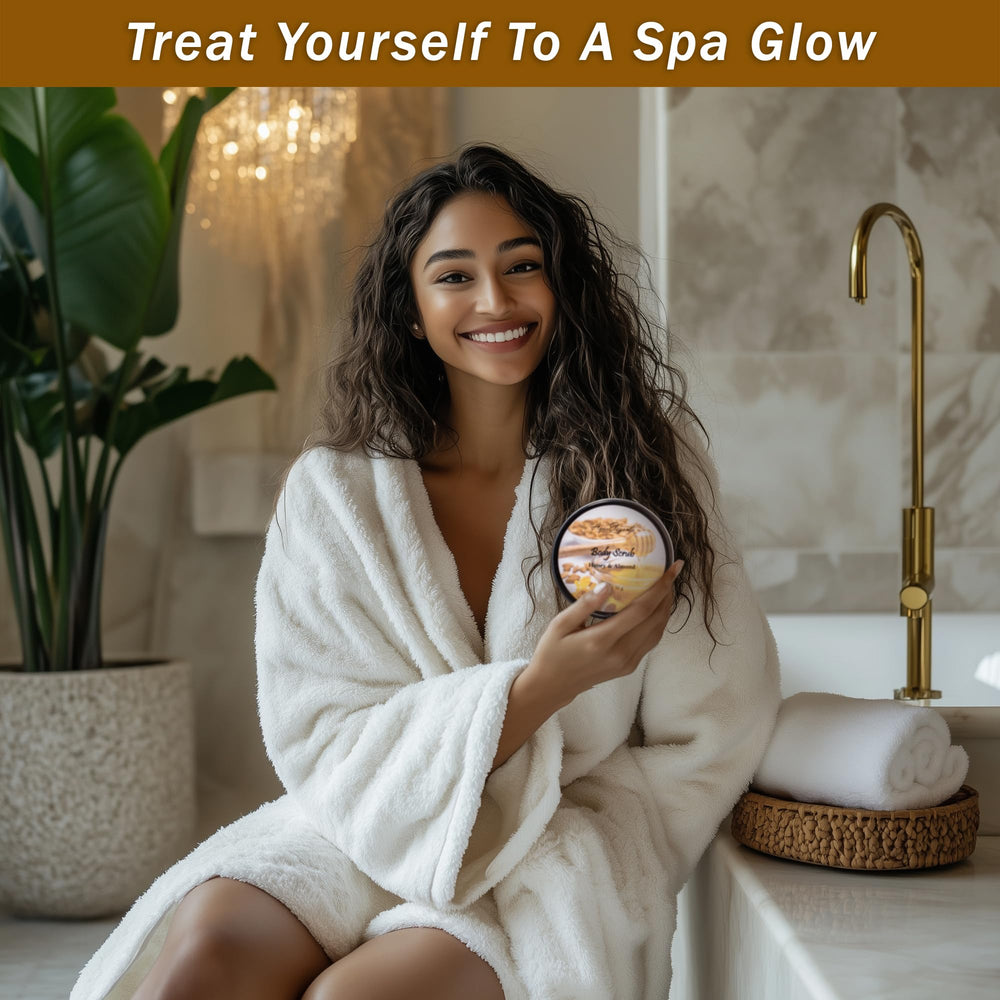 Aqua Elegante soap and towel set for complete pampering at home