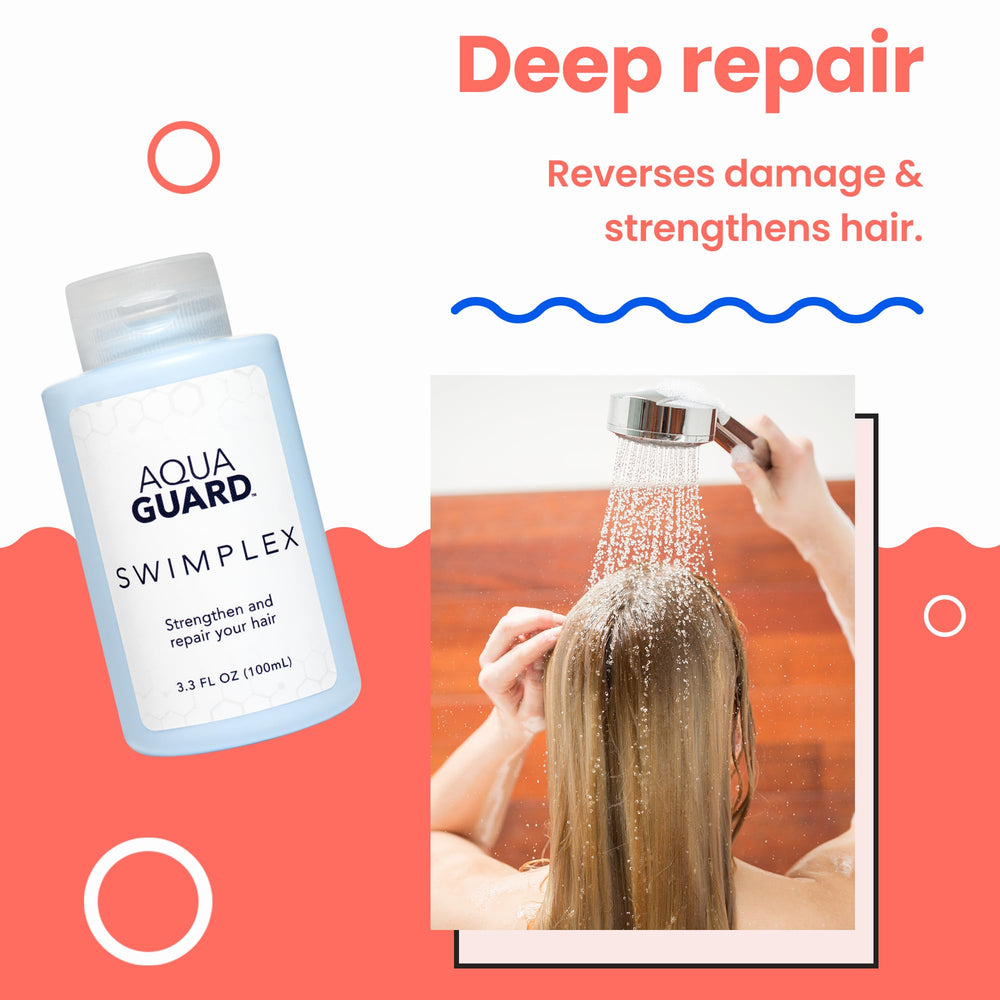 Aqua Guard Swim Hair Rescue Bundle all-in-one care for swimmers' hair and skin