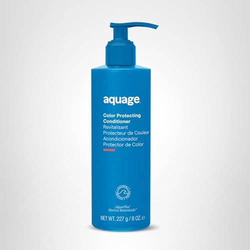 Aquage 8 oz packaging shown for at-home color care.