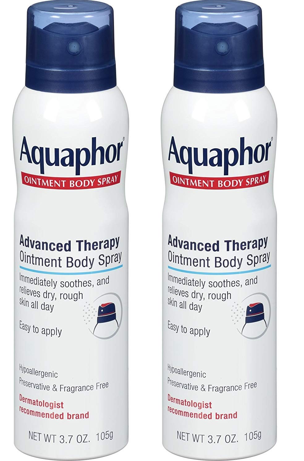 Aquaphor Ointment Body Spray delivering all-day hydration for dry, rough skin