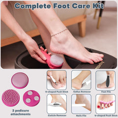 Aqvesane foot spa temperature control offering customizable heat for comfortable soaks