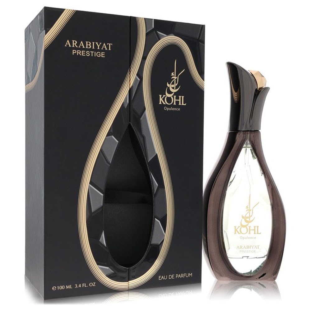 ARABIYAT Prestige Kohl Opulence bottle exudes luxury for evening occasions.