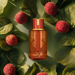 ARABIYAT Prestige Lychee Musk packaging box highlights premium quality and gifting appeal