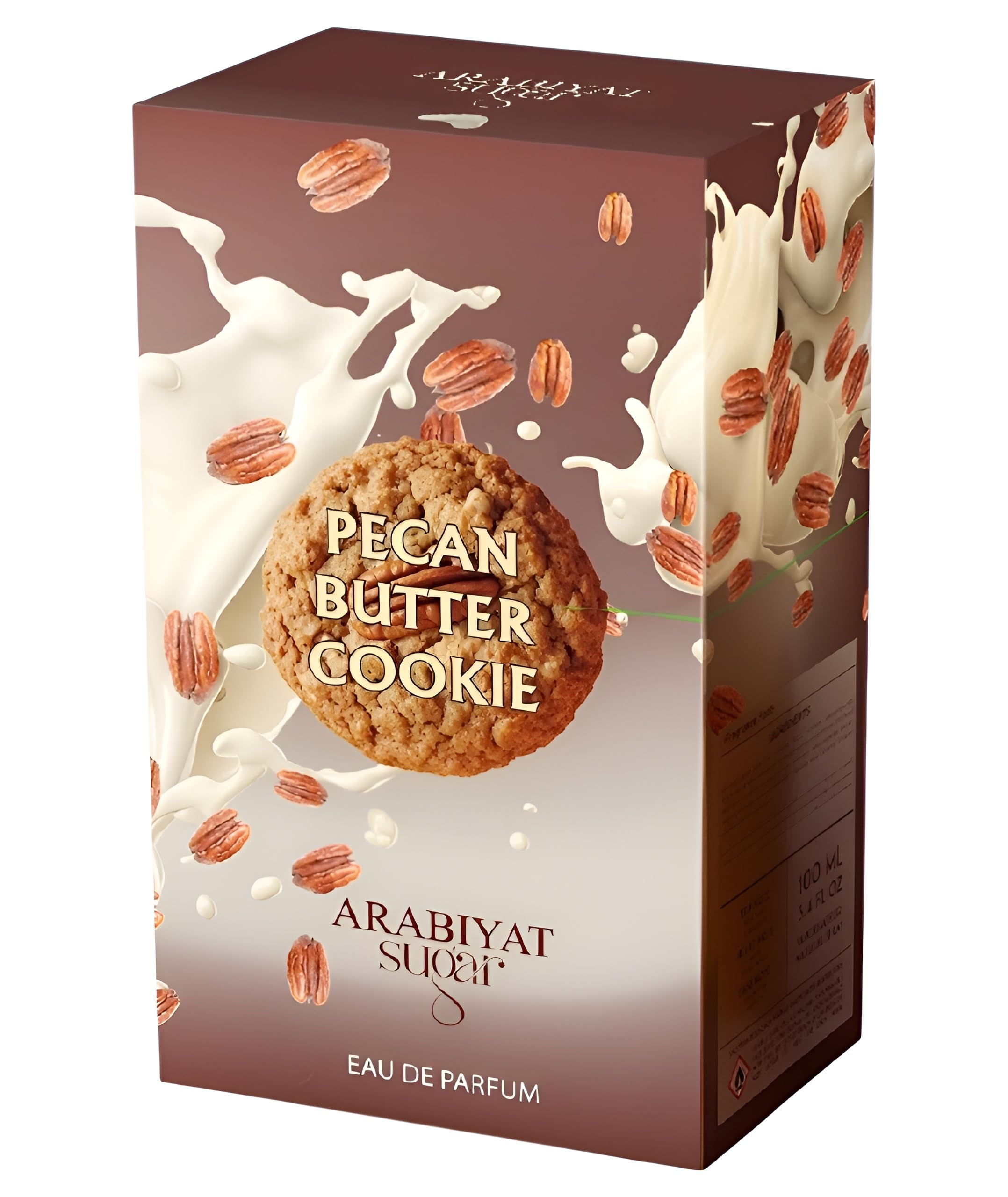 Dessert-inspired scene with ARABIYAT EDP suggesting a warm, gourmand mood for occasions.