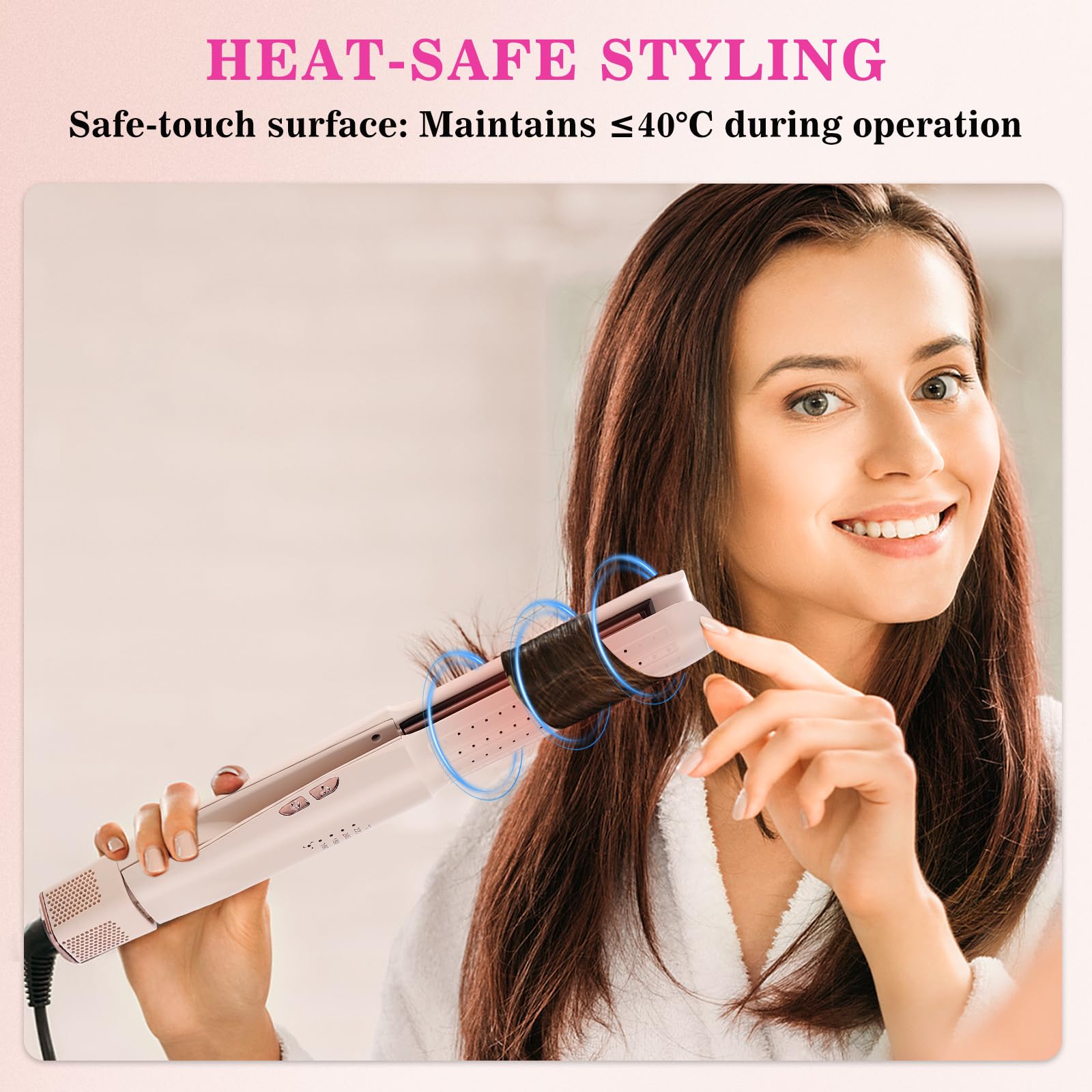 AraSyleon dual voltage supports worldwide use for international travelers.