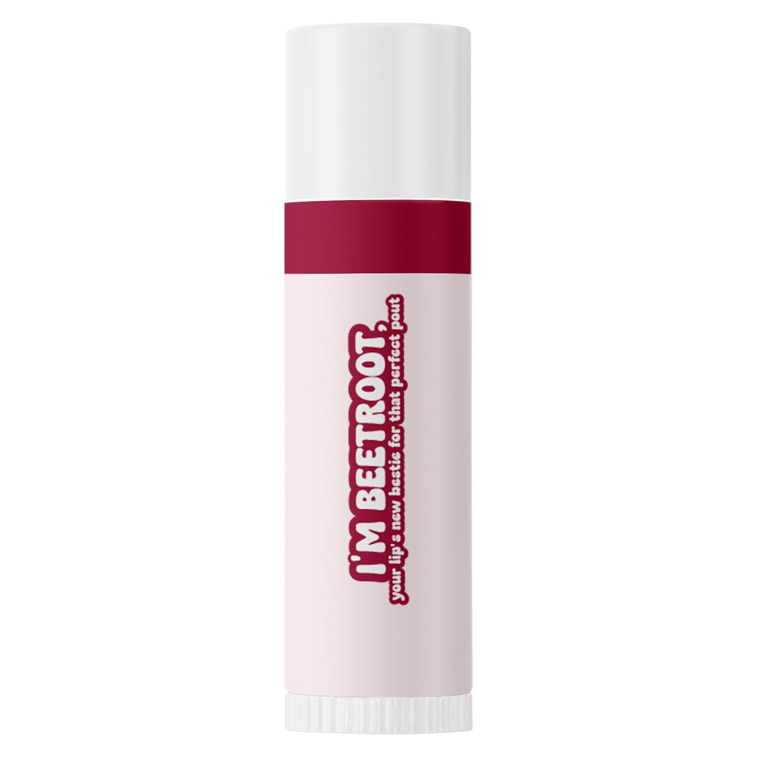 Aravi Organic lip balm with ceramides and peptides colors lips while boosting moisture