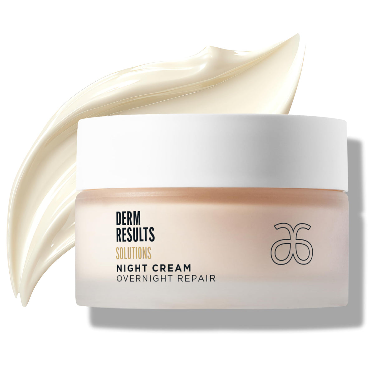 Arbonne DermResults Night Cream packaging for premium nighttime routine and hydration