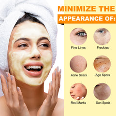 A r b c r n Turmeric cleanser with honey highlights natural ingredients for cleansing