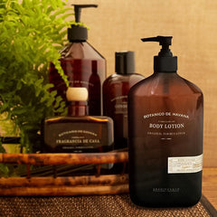 Botanico De Havana Lotion ingredients include jojoba esters and fruit oils