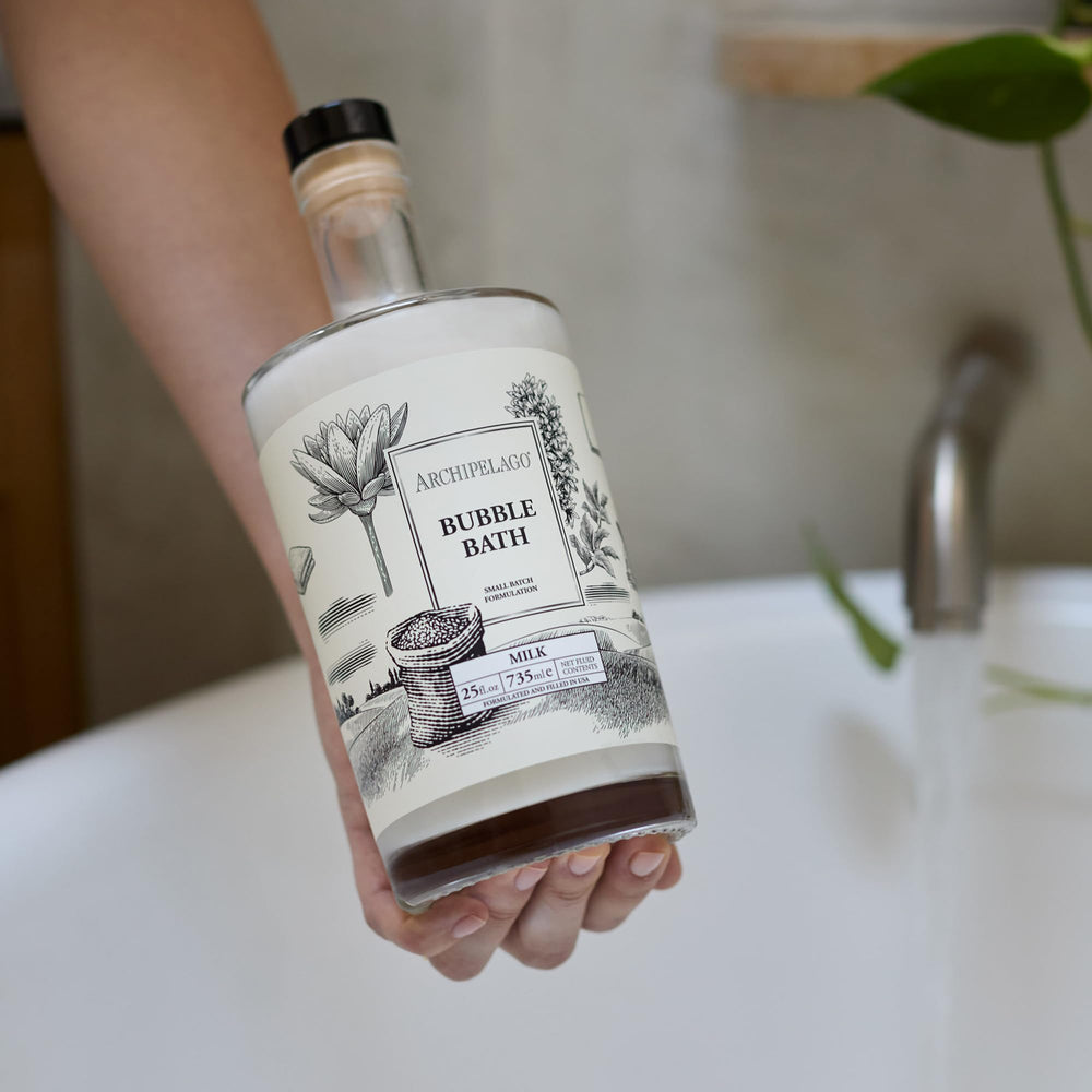 Archipelago Botanicals Dried Milk Solids in bath form a soothing bath experience