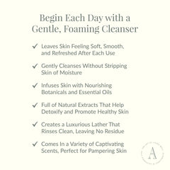 Archipelago Botanicals Milk Body Wash pour shot—daily hydration and gentle cleansing