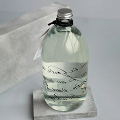 Archive Yet to be Written Neroli Grapefruit fragrance closeup in bottle