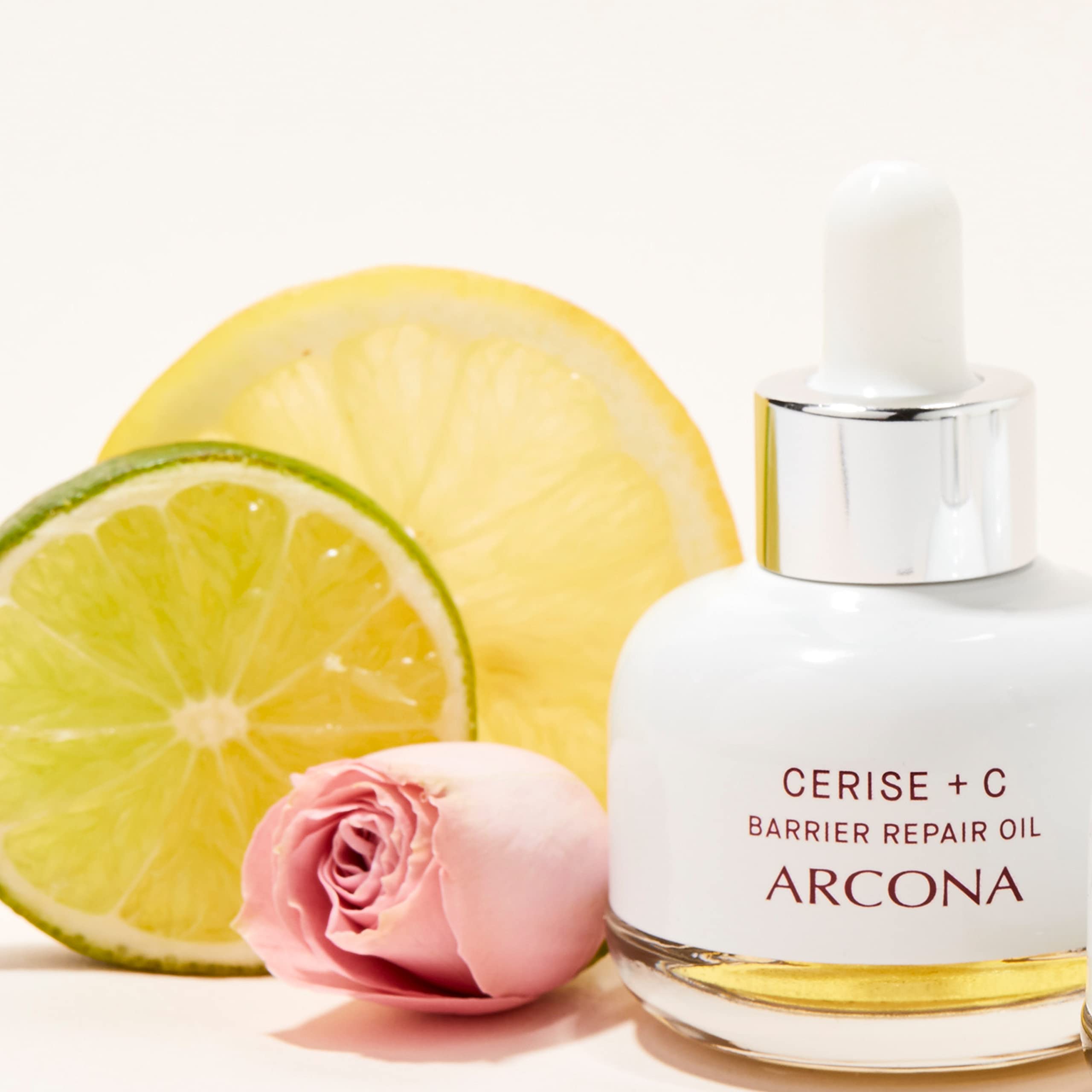 ARCONA Cerise C squalane derived from sugar cane supports moisture.