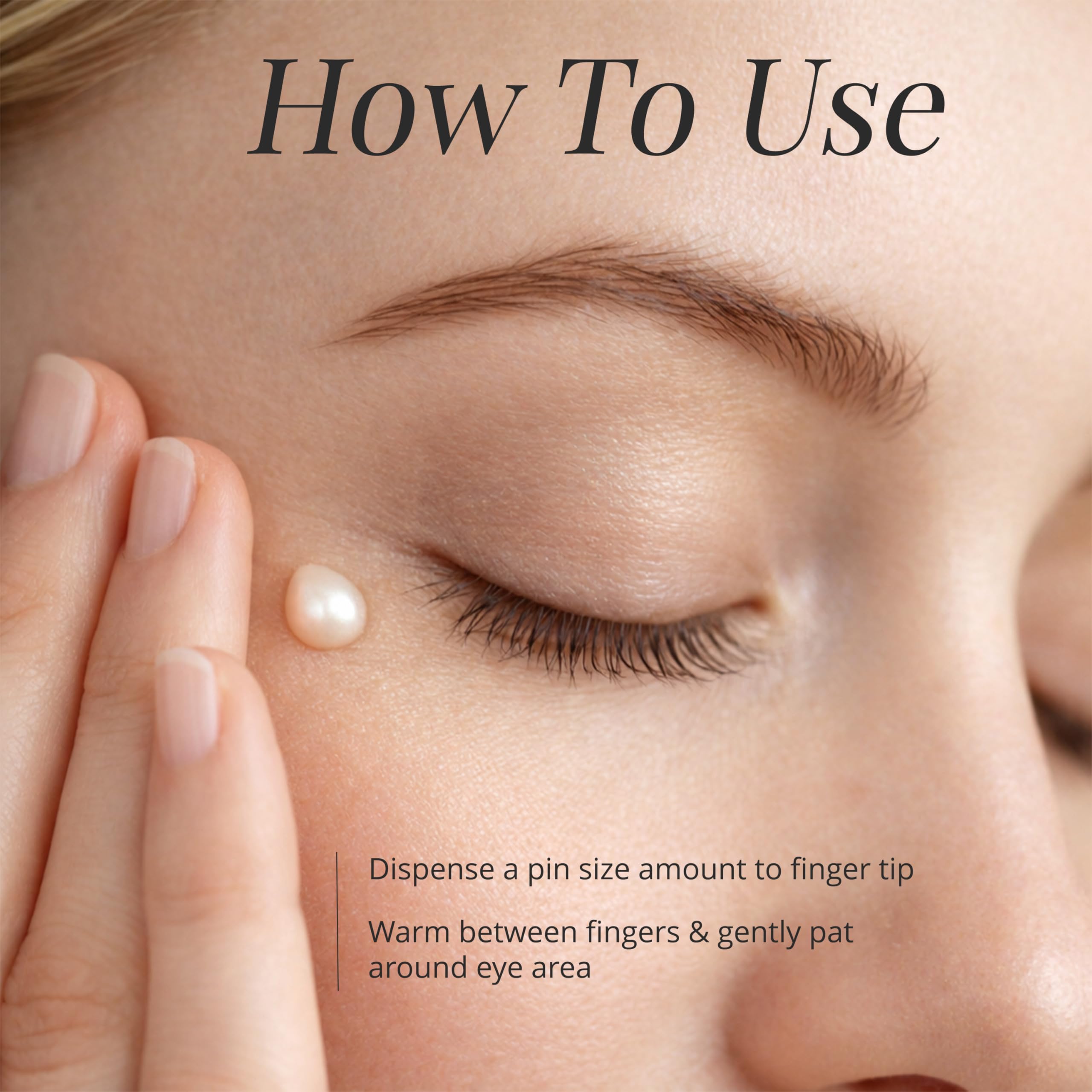 Vitamin C in ARCONA Eye Dew Plus brightens the under-eye area