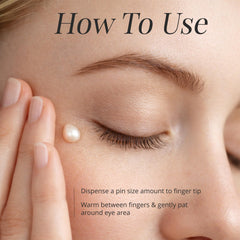Vitamin C in ARCONA Eye Dew Plus brightens the under-eye area